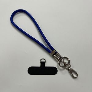 Women's DIY Adjustable Woven Phone <b>Lanyard</b> Outdoor Anti-Lost Mobile Wristband with Carabiner Keychain Safe and Eco-Friendly - Product Image 2