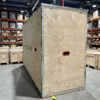 Caisse en bois renforcée pliable ZEBANG, boîte solide pour le transport et l'emballage, origine Chine