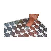 Autocollants personnalisés en PVC imperméable avec impression UV dorée pour bouteilles (usage cadeau et artisanat)