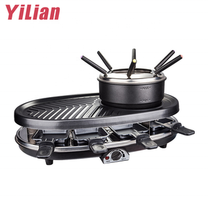 <span class=keywords><strong>Fondue</strong></span> au fromage coréenne électrique avec machine à griller au barbecue japonaise - Product Image 2