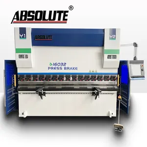 Máquina dobradeira automática para chapa metálica, fácil de usar, 300 Ton 4000 mm, prensa CNC de forma complexa e freio