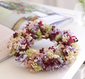 <span class=keywords><strong>Couronne</strong></span> <span class=keywords><strong>d</strong></span>écorative personnalisée de haute qualité en fleurs préservées, style vintage, écologique, diamètre 25 cm, <span class=keywords><strong>pour</strong></span> <span class=keywords><strong>porte</strong></span> <span class=keywords><strong>d</strong></span>'<span class=keywords><strong>entrée</strong></span> - Product Image 6