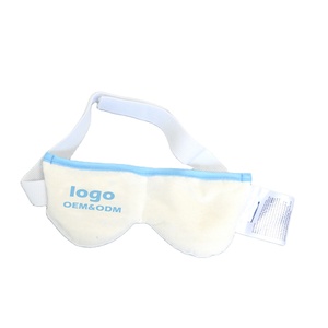 Refrigeração Ponderada Sleep Eye Mask Material Cristal Alivia Dor de Cabeça Enxaqueca <span class=keywords><strong>Sinus</strong></span> Dor Inchado Olhos Secos Contas de Vidro para Conforto - Product Image 1