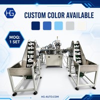 Machine d'assemblage d'actionneurs d'aérosol à haute vitesse pour le vérification des fuites, le sertissage de buses, l'insertion de joints, la pulvérisation de protection solaire et la solution clé en main