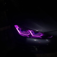 Phare LED automatique adapté à la BMW Série 4 M3 M4 425 430 G22 G23 G26 G80 G82, feux de jour laser Golden Eye