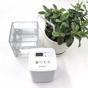 Système d'arrosage automatique Widoo avec minuterie numérique, irrigation goutte à goutte pour plantes en pot, utilisation intérieure et extérieure, jardin - Product Image 1