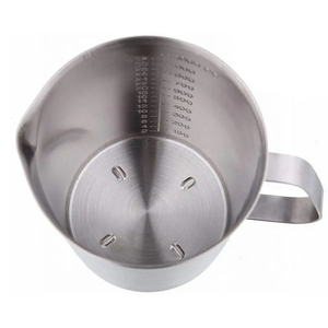 Barista Tools Latte Art Maatbeker Met Grote Capaciteit Roestvrijstalen Metalen Melkschuim Koffiepot Praktische Maatbeker - Product Image 3