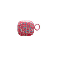Étui pour écouteurs AirPods Pro 2 3 4 Gen, motif léopard, couleur rose et marron, protection sans fil Bluetooth