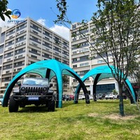Tente de Garage gonflable en TPU pour abri pneumatique personnalisé de bonne qualité portable pour les sports motorisés ou les événements de course