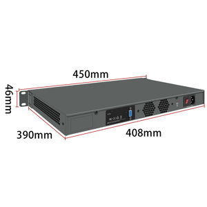 Serveur en rack 1U BKHD Intel C612 à double processeur, 16 LAN, 2/4/6/8 SFP/SFP+, pare-feu, 100G, 10G, ordinateur industriel, poste de travail optique - Product Image 6