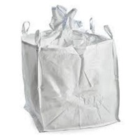 EGP Sac en vrac en fibre jumbo robuste (95x95x160cm) Matériau PP recyclable antistatique pour les matériaux de construction et de construction