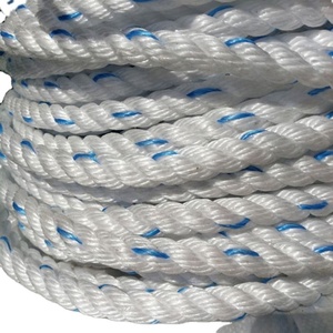 เชือกไนลอนสำหรับตกปลาทูน่า PE ขายส่ง สีน้ำเงินผสมสีขาว เชือกเกลียว 100% PE Virgin 3/4 เส้น เชือก PP Danline - Product Image 2