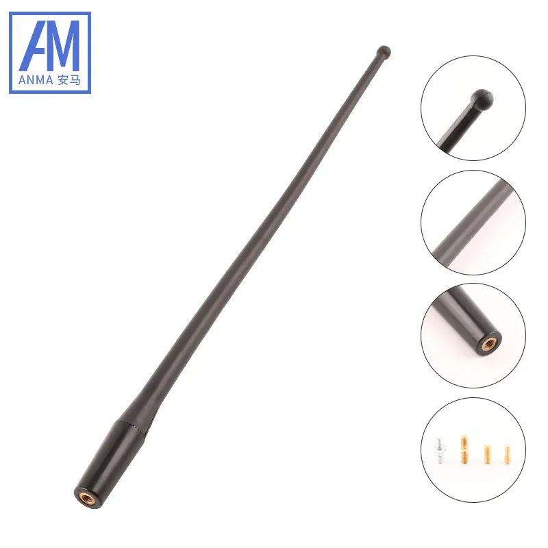 Automotive Universal Antenna Signal Reception Radio Am/Fm Automotive Antenna Pole With Screws