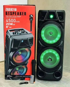 Loa Không Dây Sạc Đôi ZQS8210 Bt <span class=keywords><strong>8</strong></span> Inch, Hệ Thống Âm Thanh Nhạc Phổ Biến, Loa Karaoke Di Động - Product Image 4