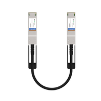 Câble SFP + 10G 40G 100G DAC 1M câble Twinax en cuivre à connexion directe passive pour commutateur réseau