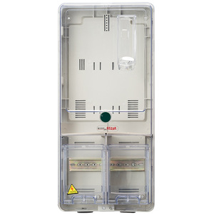 Zhisheng Single Phase Electricity Meter Box PZ40 Plastic Cover 1 Household Indoor Use - Product Image 1