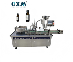 Machine de remplissage liquide de haute précision CX-GFT pour bouteilles en verre et en plastique, sirop, remplisseuse de petites bouteilles - Product Image 1
