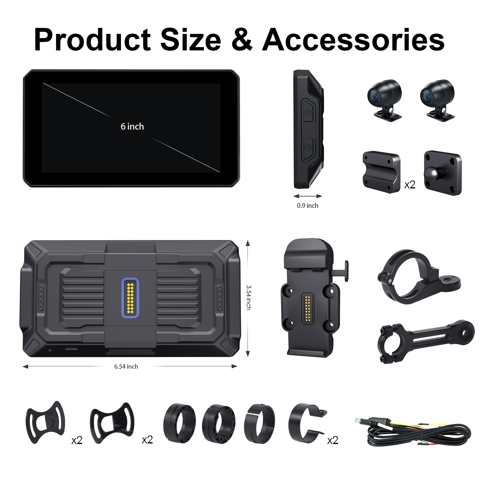 avec caméra et TPMS