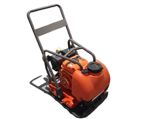 Lifan Gasoline Tamping Compactor Heavy Duty Soil <b>Plate</b> Engine Powered Construction Equipment Orange Color - Product Image 1