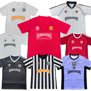 Jersey Sepak Bola Gaya Thailand 2026 Logo Bordir Jersey Sepak Bola Cetak Nama dan Nomor Kaos Sepak Bola - Product Image 1