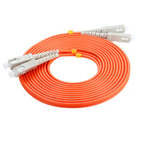 Cable de Fibra Óptica Multimodo Gigabit OM1/OM2 de 10 Gigabits para Centros de Datos, Nivel de Telecomunicaciones, Conectores LC-LC