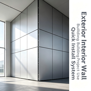 Panneau composite en aluminium Alucobond 6 mm, prix d'usine, panneau ACP moderne, revêtement mural extérieur pour bâtiments, cuisine, chambre - Product Image 1