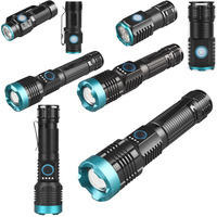 Linterna LED recargable, 2000 lúmenes, EDC