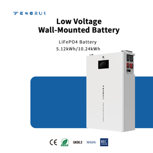 5.12kWh 51.2V Low Voltage Easy Install Wall-<b>Mounted</b> Photovoltaic Storage Lithium Iron Phosphate <b>Battery</b> with LCD Screen - Product Image 1