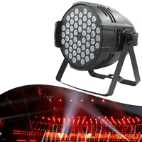 Projecteur mural LED PAR RGBW DMX 512 54*3W pour éclairage de scène DJ