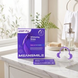 <span class=keywords><strong>Bandes</strong></span> <span class=keywords><strong>blanchissantes</strong></span> sans peroxyde pour <span class=keywords><strong>dents</strong></span> sensibles – Efface les taches de café, thé et tabac – Marque privée OEM – Blanchiment personnalisé - Product Image 4