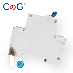 CG DC thu nhỏ ngắt mạch 2 cực 10A 16A 20A 25A 32A 40A 50A 63A 500V nhiệt chuyến đi từ Din Rail gắn kết chuyển đổi