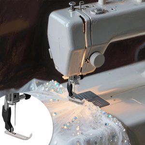 JINZEN Piedino per Macchina da Cucire Industriale in Metallo con Perline e Paillettes Effetto Ghiaccio, Accessorio Trendy per Abiti da Sposa, Varietà di Modelli - Product Image 3