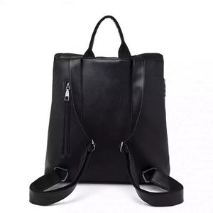 Free Sample <b>cute</b> korean small black high quality business school girls <b>women</b> bagpack leather - Product Image 4