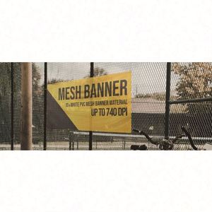 Customized Design Outdoor Hanging Sport Event Advertising <b>Banners</b> Digital Printing Fence Custom Polyester Mesh Fabric <b>Banner</b> - Product Image 4