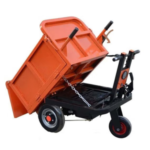 Chariots à main <span class=keywords><strong>électrique</strong></span>s Dépoussiéreurs Camions à benne basculante pour la manutention de matériaux de chantier Transport efficace de briques de ciment et de sable - Product Image 5