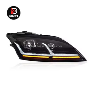 ไฟหน้า LED สำหรับ <span class=keywords><strong>Audi</strong></span> <span class=keywords><strong>TT</strong></span> ปี 2008 2009 2010 2011 <span class=keywords><strong>2012</strong></span> 2013 2014 พร้อมไฟ DRL อุปกรณ์เสริม ไฟเลี้ยวแบบไดนามิก ความสว่างสูง ติดตั้งง่ายแบบ Plug and Play - Product Image 4