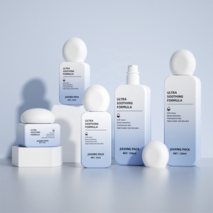 30ml 50ml 100ml 120ml thủy tinh mờ chăm sóc da bao bì mỹ phẩm <span class=keywords><strong>container</strong></span> <span class=keywords><strong>Lotion</strong></span> bơm chai màu hồng Rỗng Mỹ phẩm chai vuông - Product Image 4