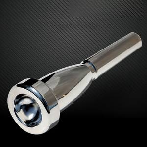 Boquilla de trompeta de color plateado Reemplazo de boquilla de trompeta de cobre completo puro para <span class=keywords><strong>Bach</strong></span> 7C (para principiantes) - Product Image 5