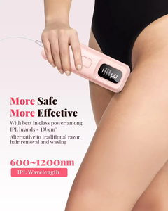 Épilateur IPL portable léger et compact pour femmes, compatible OEM/ODM, pour usage domestique, avec technologie de refroidissement par glace - Product Image 6