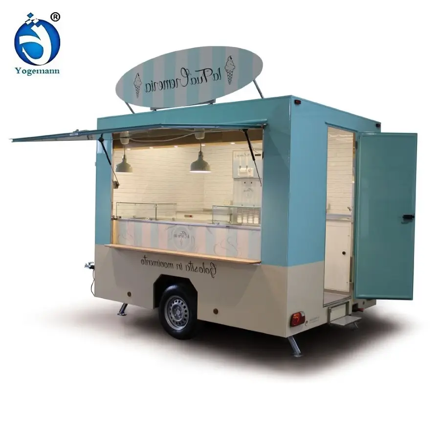 Kunden spezifische Key Power Street Fast Mobile Food Cart Shop Mobile Anhänger Food Trucks Mobile Food Trailer