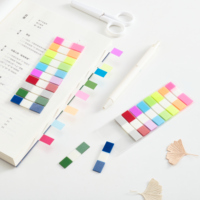 Notes autocollantes colorées notes autocollantes transparentes en forme personnalisée drapeaux de page notes autocollantes pour animaux de compagnie