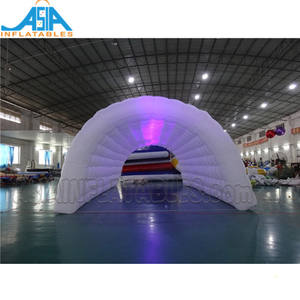 <span class=keywords><strong>Tunnel</strong></span> d'entrée d'événement lumineux gonflable avec lumière LED pour fête - Product Image 5