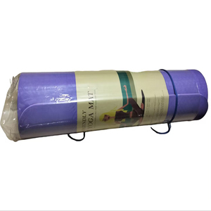 <span class=keywords><strong>Tapis</strong></span> <span class=keywords><strong>de</strong></span> <span class=keywords><strong>yoga</strong></span> <span class=keywords><strong>violet</strong></span> <span class=keywords><strong>de</strong></span> qualité supérieure <span class=keywords><strong>de</strong></span> 8mm d'épaisseur, matériau TPE haute densité avec logo personnalisé et couleur, <span class=keywords><strong>tapis</strong></span> écologique haute résilience - Product Image 2