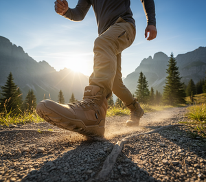 Zapatos de Invierno de Caña Alta para Hombre, Zapatos Descalzos Casuales con Puntera Ancha, Botas de Desierto con Cordones, Botas Minimalistas - Product Image 4