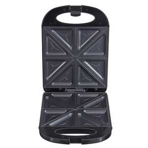 Pembuat Sandwich Grill Sarapan Pemanggang Roti Mesin Waffle Stainless Steel untuk 2 3 7 in 1 Bakelite Elektrik yang Dapat Dilepas 750 220 - Product Image 4