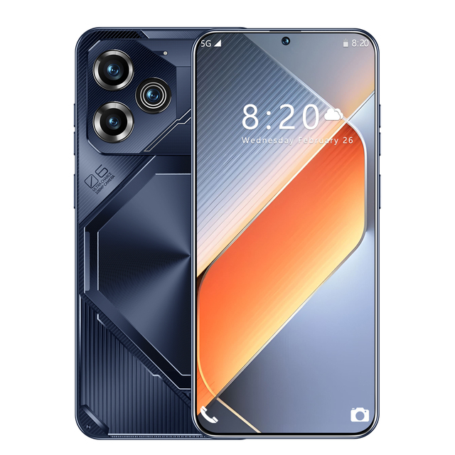 Hot Selling 5G Smartphone Pova6 Pro 7.3 Inch Android Mobile Smart Phone Original 16GB+1TB with Full Display