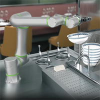2024 nouveau bras de robot collaboratif à grande vitesse 6kg charge utile ± 0.03mm Cobot de précision pour chaîne de montage