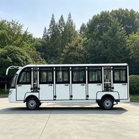 Bus électrique de tourisme KAVRED à faibles vibrations et conduite fluide, suspension avancée, adapté aux personnes âgées, pour les visites de sites touristiques