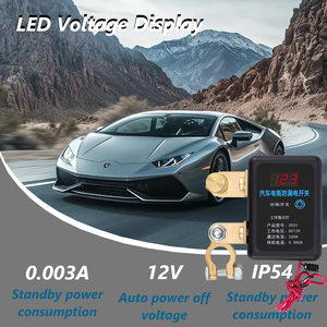 Interruptor de Desconexión de Batería Remoto de 260A, Interruptor de Apagado Automático de Batería de 12V CC, Interruptor de Control Remoto para Automóvil y Camión - Product Image 3