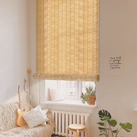 Rideaux en roseaux, rideaux pare-soleil, rideaux occultants pour portes, rideaux de séparation en paille, stores enrouleurs, rideaux en bambou